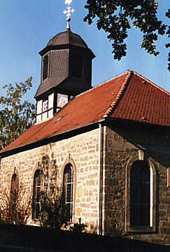 Die Kirche in Rengershausen, noch ohne Uhr!